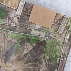 Wrangler Mens 44x30 Pro Gear Realtree Camo Hunting Denim Pants Jeans